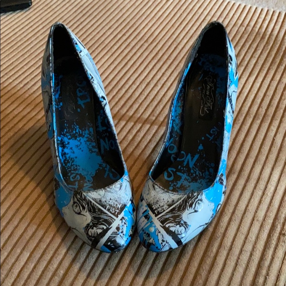 Iron Fist Comic Heels 9